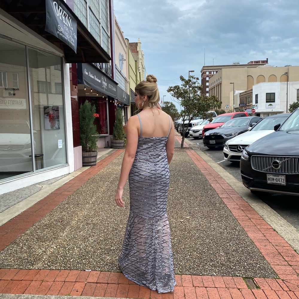 Silver/Gray Dress - Picture 5 of 5